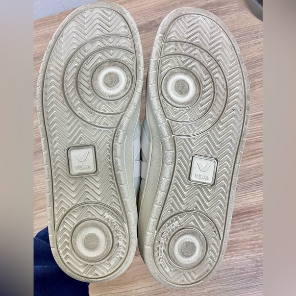 Veja V-10 Suede Multicolor Natural Babe Sneakers 6 - Picture 10 of 10